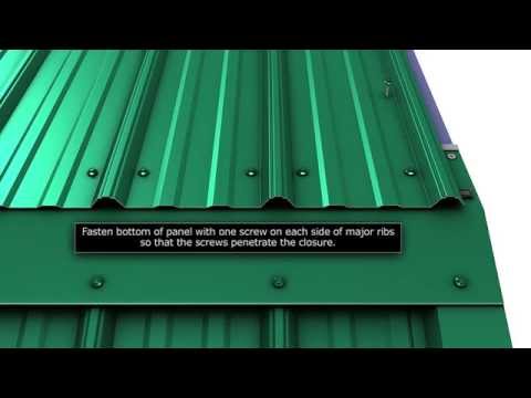 Gambrel Trim Installation
