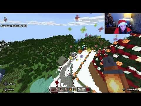 Minecraft: EPIC Christmas Build with Tess!
