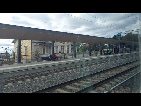Passeio de trem Helsinque-Tampere IC 37 Parte 1/2