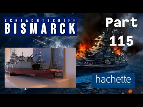 Hachette Schlachtschiff Bismarck (Metall) Part 115 - Kielsegmente der 13. Rumpfsektion!