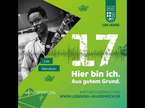 Ezé Wendtoin: "Hier bin ich. Aus gutem Grund." - Mit Herz und Haltung