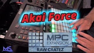 Video thumbnail for Akai Force Beat - MPC Expansions - Raw Cratez by Matthew Stratton