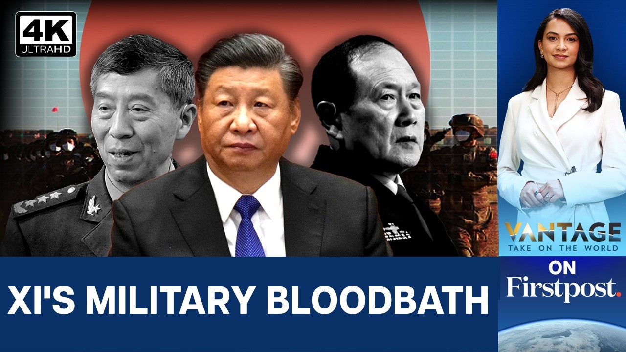 China Gives Suspended Death Sentence to Ex-Defence Ministers Amid Xi’s Purge | Vantage on Firstpost