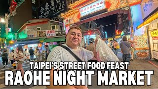 EXPLORING RAOHE NIGHT MARKET | EATING EVERYTHING I CAN ORDER!