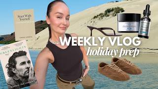 Holiday Prep Vlog | Mango Try-On Haul, New Skincare & Summer Reading List