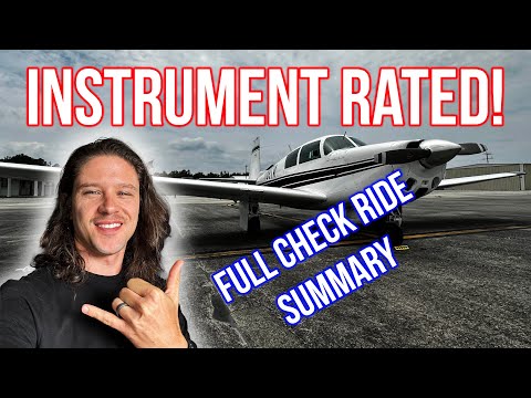 Instrument Check Ride, What to Expect