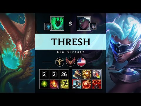 Thresh Support vs Senna - NA Grandmaster Patch 25.S1.3
