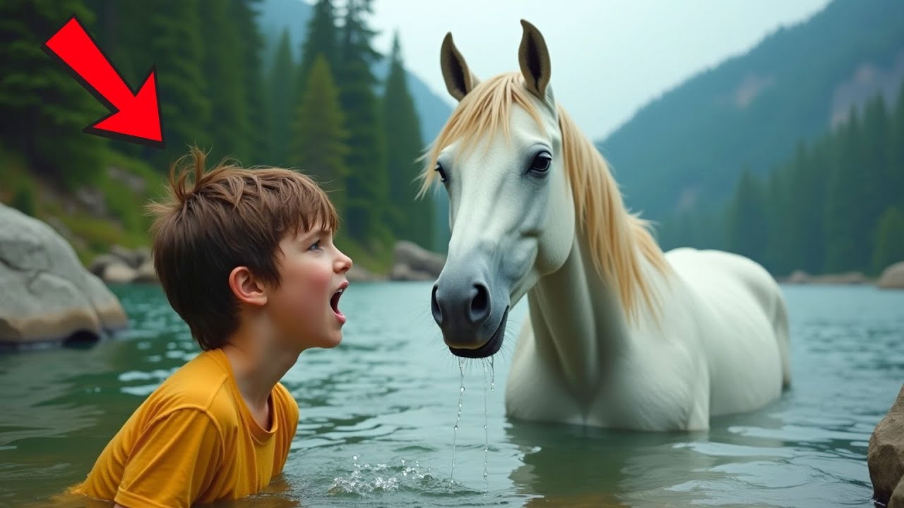 CAVALO SEM MEDO PULA NO RIO PARA SALVAR UMA CRIANÇA. VOCÊ NÃO VAI ACREDITAR NO QUE ACONTECE DEPOIS!