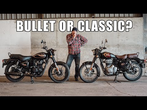 Royal Enfield Classic 350 vs. Bullet 350: Which Should You Buy?