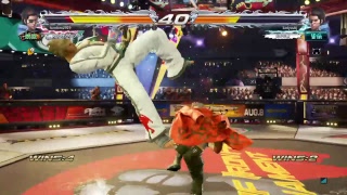 【PS4】鉄拳7[実況なし]ファラン(餓狼)ランクマッチ2