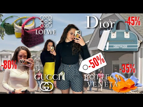 Woodbury Common LUXURY OUTLET Compras Vlog com Gucci, Dior, Fendi etc.
