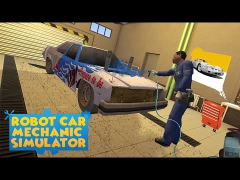 Robot Car Mechanic Simulator Video