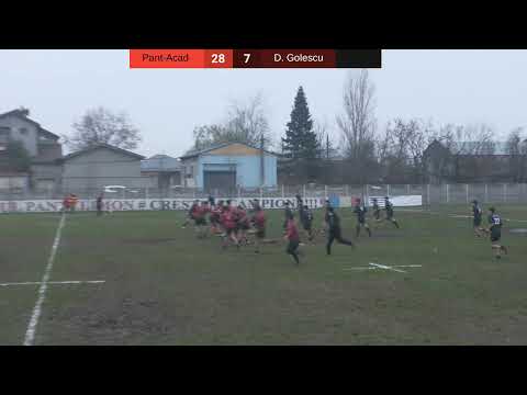 ACSOV Pantelimon-Rugby Academy Vs Dinicu Golescu