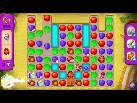 Gardenscapes Level 8301 (Super Hard Level)