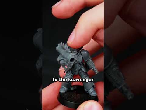 Space Marines Scavenger Kitbash