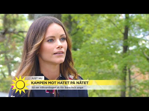 "Jag möttes av en enorm hatstorm" Nu för prinsessan kamp mot näthat - Nyhetsmorgon (TV4)