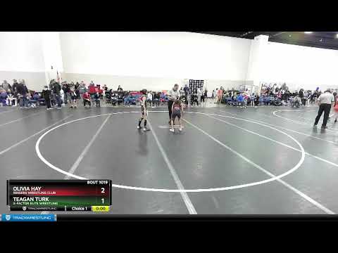 75-79 Lbs Round 2 - Olivia Hay, Ringers Wrestling Club Vs Teagan Turk, X-Factor Elite Wrestling 86