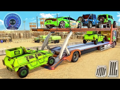 US Army Cars Transport Simulator 3D - Truck Simulator 3D - Best Android Gameplay