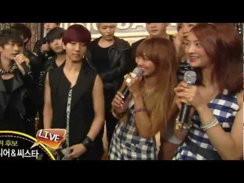 120713 Super Junior  + Sistar 第1位 【Music Bank】