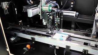 Laser soldering system with conveyor