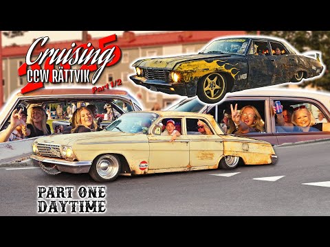 Classic Car Week 2025 Pilsnerbilar & Party (Part 1/2) Daytime - American Car Cruising in Sweden