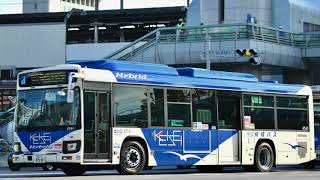 京成バス ブルーリボンハイブリット 4543号車 海浜幕張駅→神田外語大学