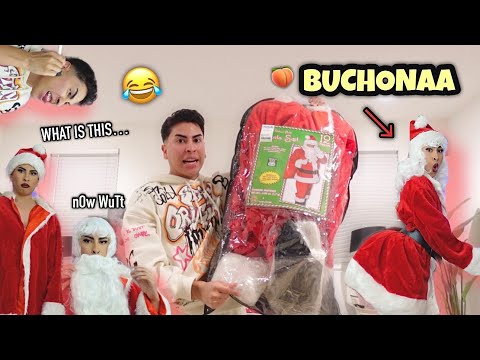 turning Santa into a BUCHONAAA!! | Louie's Life