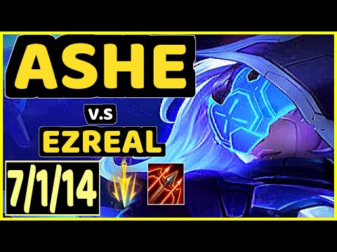 DEFT (ASHE) vs EZREAL - 7/1/14 KDA BOTTOM ADC CHALLENGER GAMEPLAY - KR