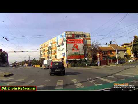 Driving in Timişoara:  Ciarda Roşie - Mehala (Timelapse 2x)