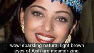 The TRUE color of Aishwarya Rai's eyes,behind the glasses!All candid