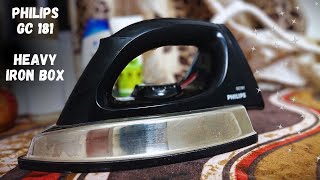 Philips GC 181 1000W Heavy Dry Iron Unboxing & Overview | 4K | CinemaSpace4K