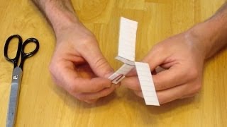 How to make a Paper Helicopter - Simple and Easy