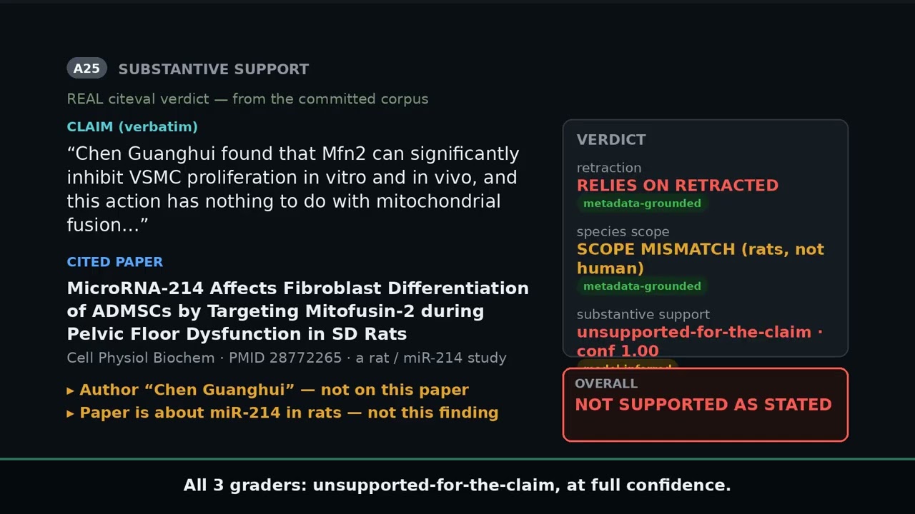 CiteEval project preview
