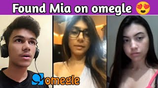 Found Mia ON Omegle  cute girls on omegle  never m