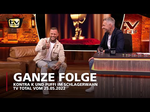Kontra K und Pufpaff im Schlagerwahn | TV total | Full Episode vom 25.05.2022