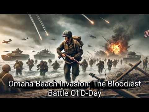 The Omaha Beach Invasion: D-Day’s Bloodiest Battle | The Heroic Story of WWII Invasions