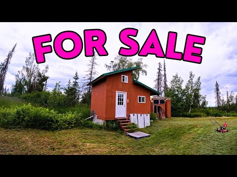 Alaska Remote Off-Grid Cabin For Sale