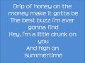Luke Bryan - Drunk On You Lyrics