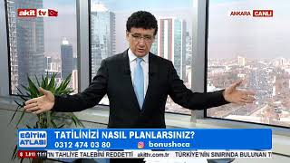 Eğitim Atlası - Öğrencilerin tatil planı nasıl yapılmalı ?