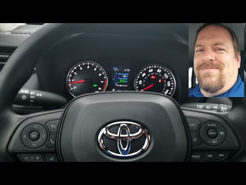 Resetting the maintenance reminder light on a Toyota Rav4 2019 2020 2021 2022 2023