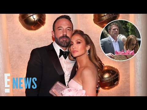 Ben Affleck And Jennifer Lopez Reunite For Family Event
