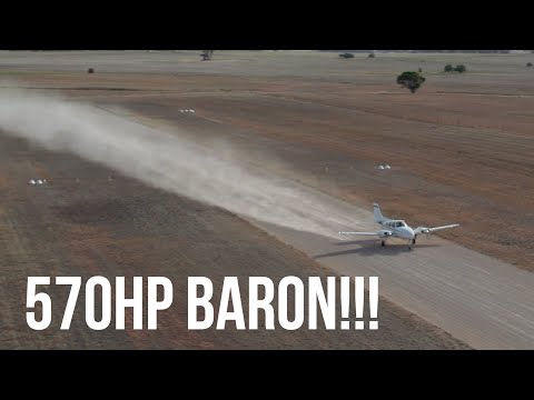 THIS is Why Pilots LOVE the Beechcraft BARON!! | Walkaround & Flight