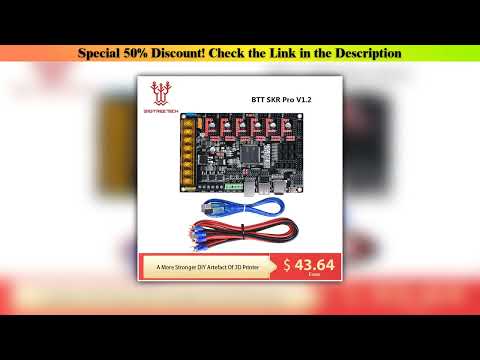 Flash Sale BIGTREETECH SKR PRO V1.2 32Bit Control Board 3D Printer Parts SKR V1.3 RAMPS 1.4 A4988 T