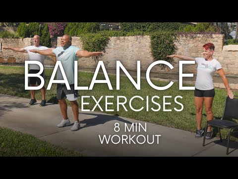 Improve Your Balance and Prevent Falls | Standing Balance Exercises for Seniors & Beginners