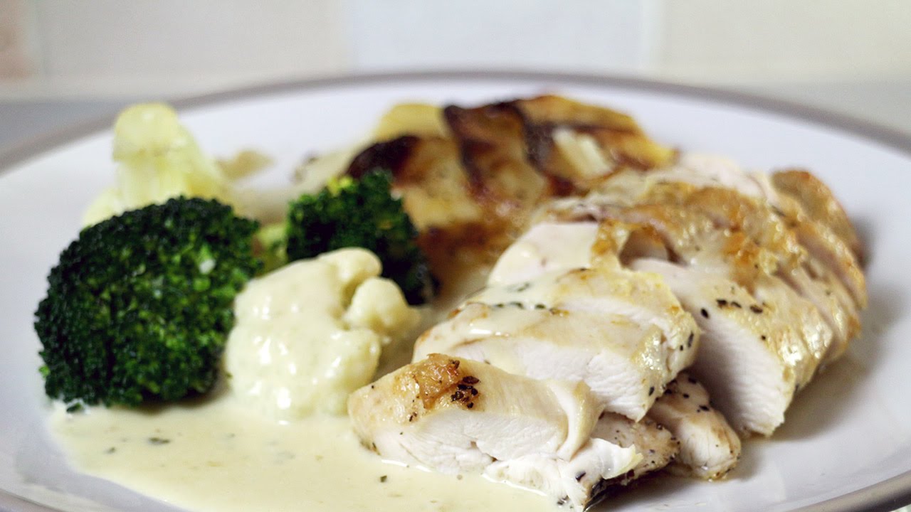 Sous Vide Chicken Breast with Sorrel Sauce @Chicken Recipes @Sous Vide