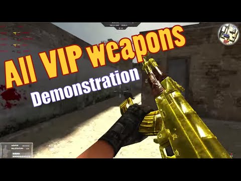 Rush Team - All VIP weapons - Demo