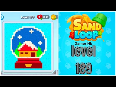 Sand Loop Level 189 Walkthrough
