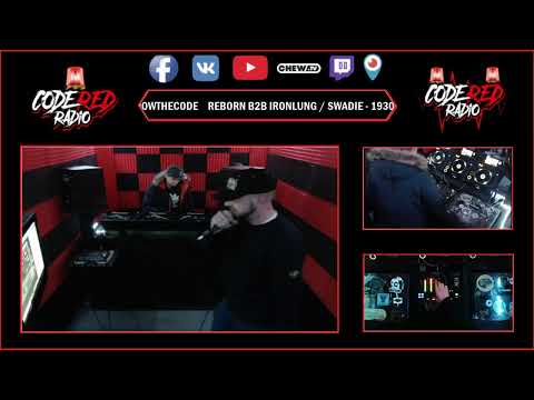REBORN B2B IRONLUNG - MC SWADIE - DRUM N BASS LIVE STREAM