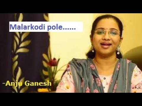 Anju Ganesh A short cover version of #Malarkodipole