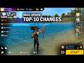 TOP 10 Hidden Changes In OB53 Update Free Fire